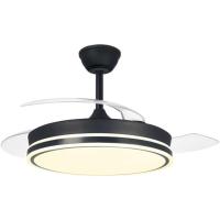 Ventilador LED aspas plegables Blanco 45W con Memoria de encendido y Mando a distancia CCT Regulable - details 14