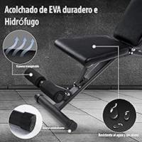 Banco universal peso plegable