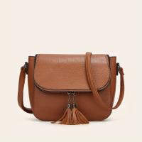 Bolso cruzado elegante y minimalista Cuero sintético, cierre con cremallera, mantenimiento fácil, estilo urbano, duradero Ideal para mujeres y mamás - details 1