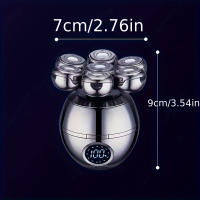 Afeitadora Inteligente Recargable USB Cabeza de Afeitado para Hombres con Siete Cuchillas - details 7