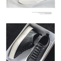Zapatos Deportivos para Hombre Comodidad en Cuero Plano Moda Blanco Adecuado para Primavera y Otoño - details 18