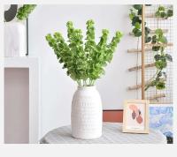 5 unidades/lote de plantas verdes, 42 cabezas, hojas de loto, decoración de jardín de boda, accesorios de césped falso para el hogar, flores de fiesta - details 5
