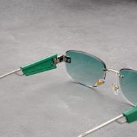 Gafas de sol gruesas de alto valor gafas de sol faciales cuadradas de metal para hombres y mujeres moda tendencia anti ultravioleta - details 3