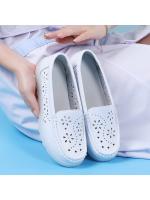 Zapatos de enfermera con colchón de aire para mujer, suela suave, transpirables, cómodos, antideslizantes, de suela plana, para verano, 2025 - details 4