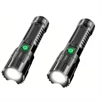 Linterna Táctica LED de Alta Potencia 10000 Lúmenes, Recargable, Iluminación y Decoración - 1