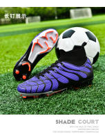 Alta parte superior transpirable zapatos de fútbol hierba artificial antideslizante zapatillas - details 19