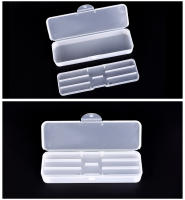 Caja de Almacenamiento Vacía de Doble Capa para Arte de Uñas KADS Herramienta Ideal para Agujas Tijeras Plumas Cepillo Búfer de Uñas - details 4
