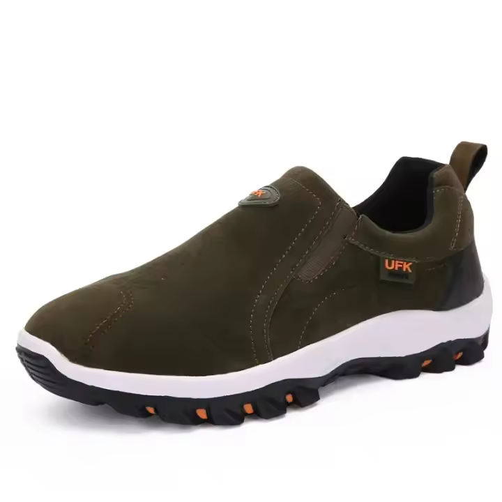Mocasines antideslizantes para hombre, zapatos deportivos informales para correr, ligeros, para acampar al aire libre, para senderismo, talla grande 38-50, novedad de 2023 - 1
