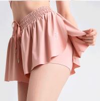 Nuevos pantalones cortos para mujer, faldas de cintura alta, pantalones cortos transpirables para el sudor, pantalones de seguridad de verano, faldas deportivas para mujer, pantalones cortos de Yoga para gimnasio, ropa deportiva - details 13