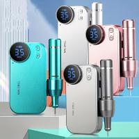 Taladro profesional de uñas, 35000 RPM, máquina de lima eléctrica recargable para uñas acrílicas, pulido y pulido - details 1