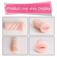 Taza de avión para hombres, masturbador masculino, masturbación Anal vaginal Oral, Vagina Real suave, Coño de bolsillo, Juguetes sexuales para hombres, mamada - details 9