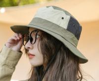 Sombrero para el sol de ganchillo para hombres y mujeres, protección UV, transpirable, adecuado para senderismo, camping, vistas, melocotón. - details 2