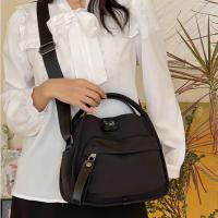 Bolso cruzado impermeable para mujer, bolso de hombro de gran capacidad de Color sólido, bolso de mano ligero para ir al trabajo al aire libre - details 8