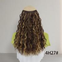 Extensiones de cabello con Clip de 18 pulgadas, permanente de maíz, pelo ondulado corto y rizado, peinado sin costuras, postizos gruesos invisibles - details 13