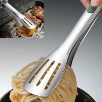 Pinzas De Alimentos Para Barbacoa De Acero Inoxidable 304 Herramientas De Cocina Para Exterior Accesorios De BBQ Para El Hogar Y Bar - details 0