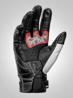 Guantes de motocicleta para hombre y mujer, protección de cuero para pantalla táctil, fibra de carbono, accesorios profesionales para Motocross - details 5