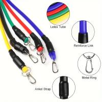 Equipo de Fitness para principiantes, bandas de goma para ejercicio, bandas de resistencia ligeras, bandas elásticas portátiles para entrenamiento físico - details 2