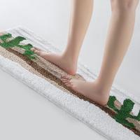 Alfombra absorbente Extra gruesa para baño, Material absorbente, alfombra flocada de tacto suave, lavable a máquina, diseño antideslizante, alfombrilla para suelo - details 7