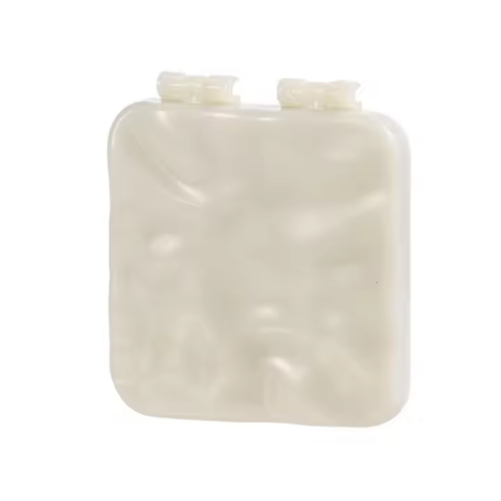 Mini espejo de maquillaje plegable, espejo cuadrado portátil de doble cara, espejo de tocador creativo, espejo de bolsillo compacto - 1