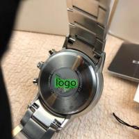 Reloj de cuarzo Ama Pointer N de tres ojos multifuncional con banda de acero inoxidable para hombre - details 4