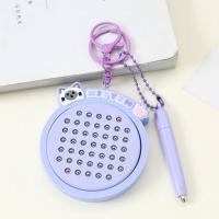 Llavero con tablero de dibujo magnético para gatito, bolsa de juguete relajante, adorno, Mini llavero divertido, almohadilla de juego de pintura con bolígrafo magnético - details 2