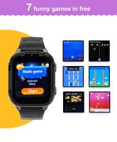 Reloj inteligente 4G para niños, dispositivo con GPS, WIFI, videollamada SOS, resistente al agua, cámara, Monitor, rastreador, ubicación, teléfono, 2024 - details 6