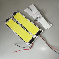 2 piezas 108 LED compartimento interior COB tablero de luz 12V-80V luz de lectura del coche iluminación de la cabina - details 2
