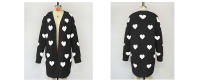 Cárdigan largo de punto para mujer - Abrigo suéter maxi suelto del día de San Valentín, chaqueta cálida de ganchillo de invierno, jersey de gran tamaño bohemio grueso de primavera - details 9