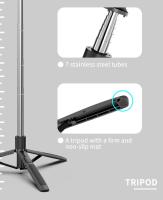 Trípode para Teléfono de 157.48cm y Trípode para Selfie Stick, Todo en Uno Trípode Profesional para Celular, Trípode para Celular con Control Remoto Inalámbrico y Soporte para Teléfono, Compatible con iPhone 14/13/12 Pro Max, Samsung, Android, Cámaras - details 10