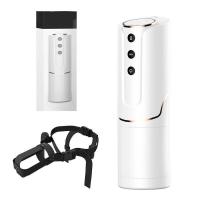 Embalaje privado Sexy automático usable masturbación copa telescópica giratoria masturbador masculino mamada vagina vibrador adultos juguetes sexuales para hombre - details 21