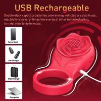 Embalaje privado SEXY para hombres Control por aplicación Anillo de retardo de eyaculación vibratorio Masajeador de testículos masculino Vibrador Juguete sexual Parejas Productos para adultos - details 3