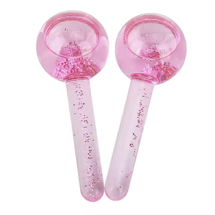 Rodillo de Hielo Mágico para Masaje de Ojos Bola de Cristal para Cara Herramientas de Cuidado Facial Masajeador Profesional - 1
