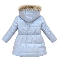 Manténgase abrigado y parece con estilo: chaqueta térmica con capucha para niña con acolchado alternativo de plumón para invierno - details 32