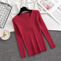 suéter de punto de manga larga para mujer, Jersey informal OL, otoño e invierno, 2025 - details 55