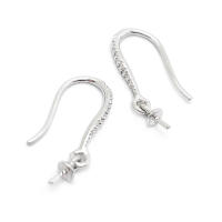 Latón color oro de 18 quilates, compatible con cuentas de medio agujero con ganchos de medio pasador para pendientes, joyería de alta calidad, accesorios para manualidades. - details 61