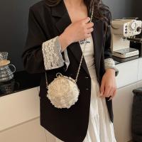 Bolso portátil para banquete de noche con bordado, bolso de mano con bola de encaje de gran capacidad, bolso de hombro, bolso cruzado, bolso de mano para mujer - details 9