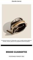 Bolso de mano Bolso de mensajero para mujer Bolso de hombro simple y versátil Textura premium de múltiples capas - details 3