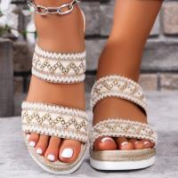 Zapatos de verano para mujer con cuña y tacón - details 3
