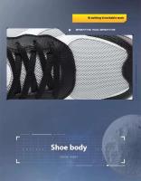 Zapatos informales para hombre, zapatos de papá de gran tamaño, parte superior de cuero de fibra ultrafina, suela de PU, watepoof beathable, summe y - details 4