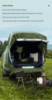 Tienda trasera multifuncional para monovolúmen, SUV con techo ampliado, sombrilla y protección contra la lluvia - details 4