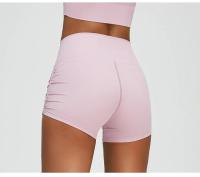 Shorts Deportivos de Cintura Alta para Yoga y Estiramiento Secado Rápido, Transpirable, Material de Nylon - details 7