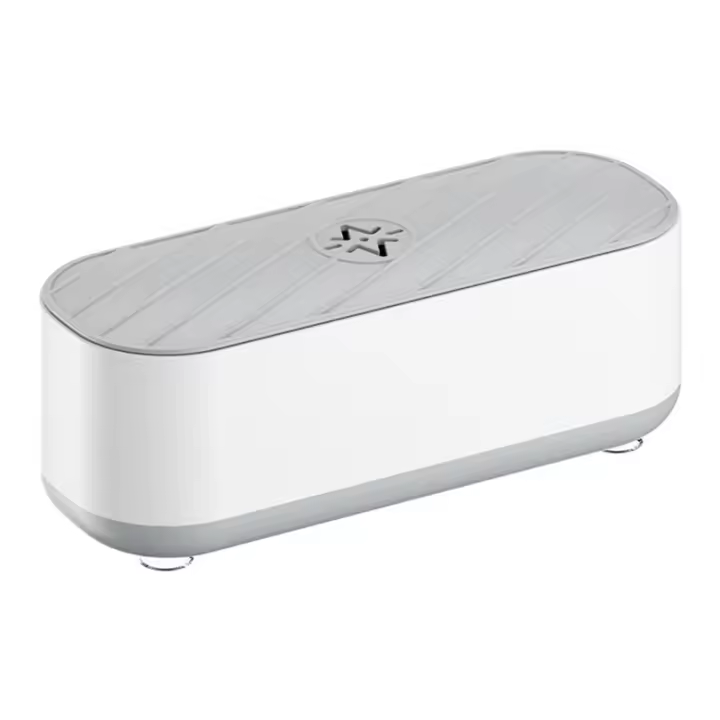 Máquina de limpieza ultrasónica, limpiador con vibración de alta frecuencia de 45000Hz, para lavado de joyas, gafas, relojes y dentaduras - 1