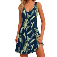 Vestido de Playa Boho de Verano Vestido de Tanga Suelto con Bolsillos para Mujeres - details 3