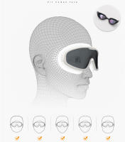 Gafas de buceo profesionales para adultos impermeables y antiniebla equipamiento de natación con revestimiento de plata para hombres y mujeres - details 9