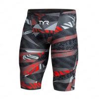 Jammers de natación de verano para hombre, traje de baño de entrenamiento atlético de resistencia, pantalones cortos ajustados, traje de baño UV para playa, bañadores, pantalones cortos para gimnasio y surf - details 3
