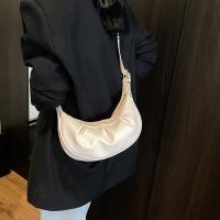 Bolso cruzado plisado de estilo coreano, bolso ligero de Color sólido de PU, bolso de mano de cuero suave, bolso de hombro para mujer - details 27