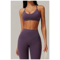 Sujetador deportivo de yoga para correr con tirantes de empalme transpirables que liberan oxígeno y espalda hermosa - details 0