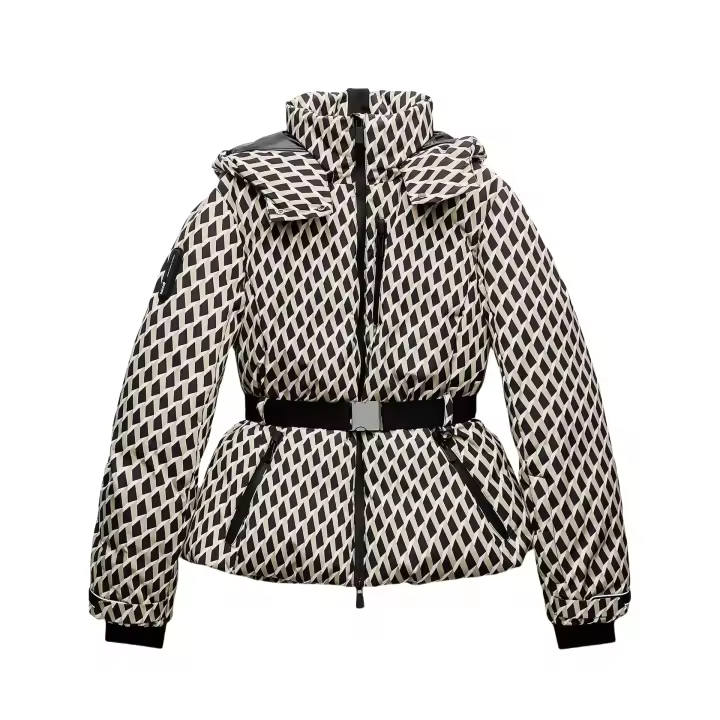 Serie de Esquí para Mujeres 2024 Chaqueta de Algodón con Cuello Altura - 1