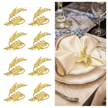 Servilletas De Papel Decorativas Doradas: Para Fiestas, Bodas