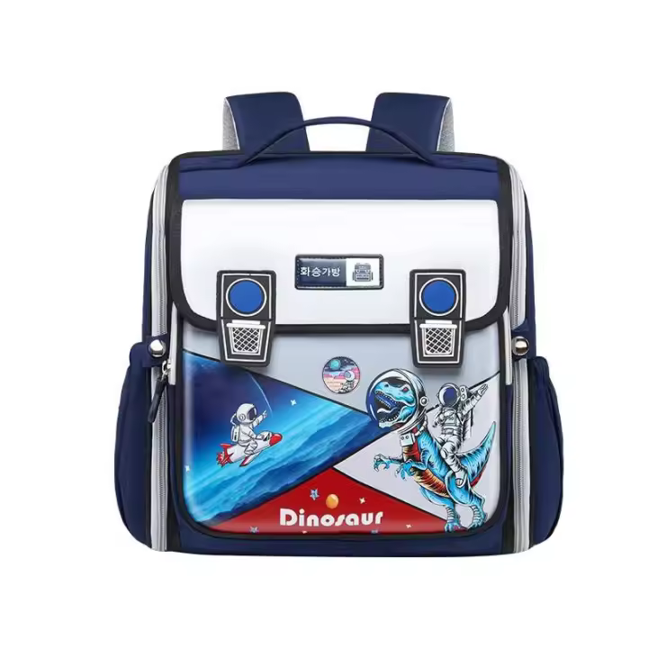 Nueva caricatura para estudiantes de 1 a 6 grados, mochila de gran capacidad, liviana, coleccionable y fácil de limpiar - 1